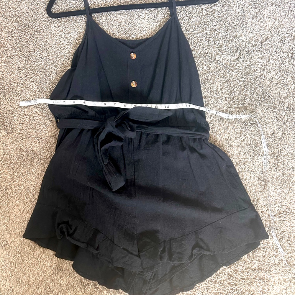Black Romper size small